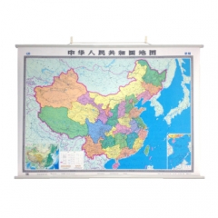中华人民共和国地图（双全张 覆膜挂图）