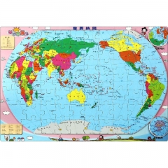 磁乐宝拼图·世界地图