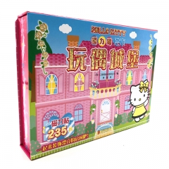 Hello Kitty磁力贴绘本．玩偶城堡